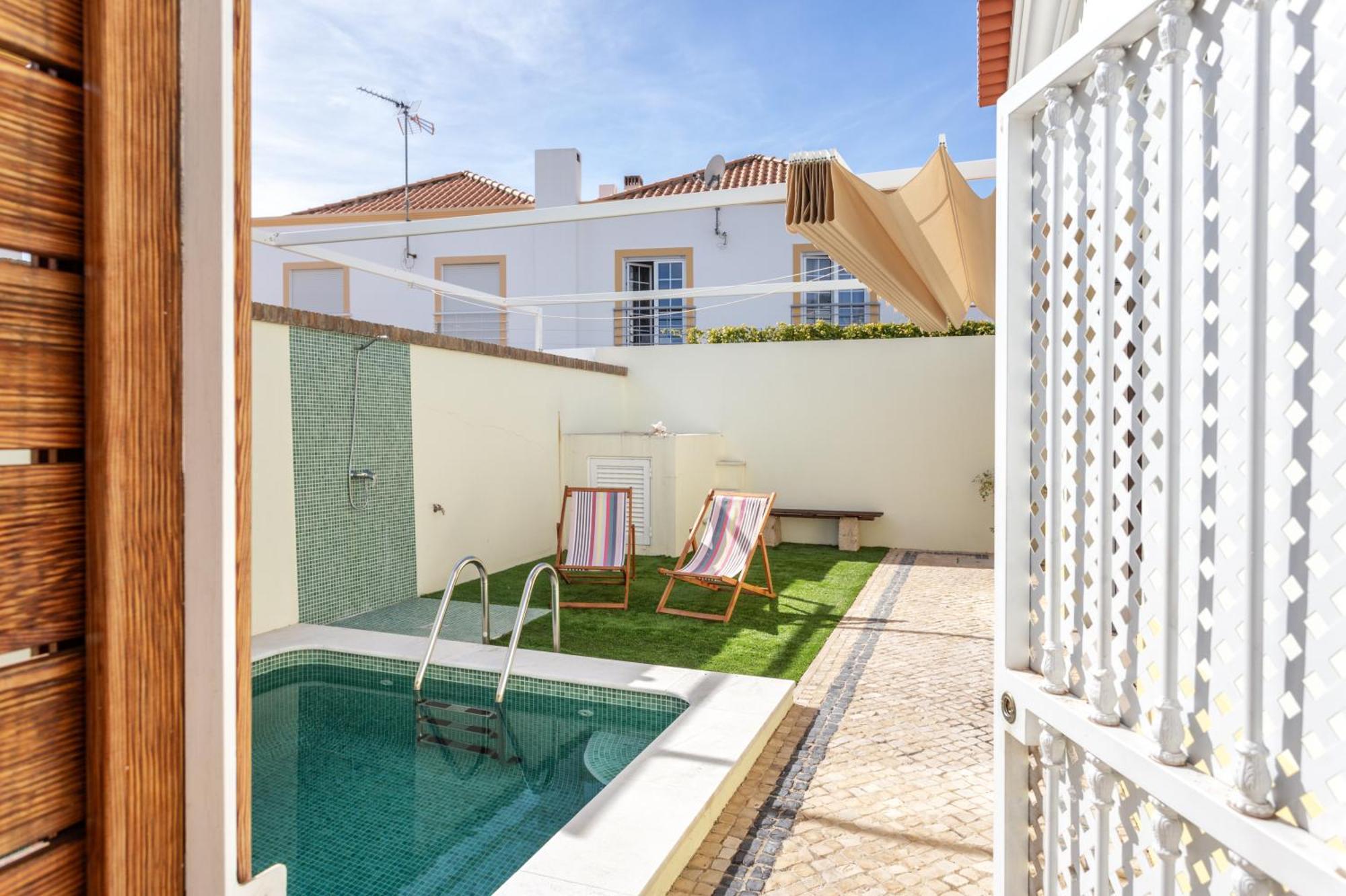 As Serenas Casa B Piscina Vila Nova de Cacela Ngoại thất bức ảnh