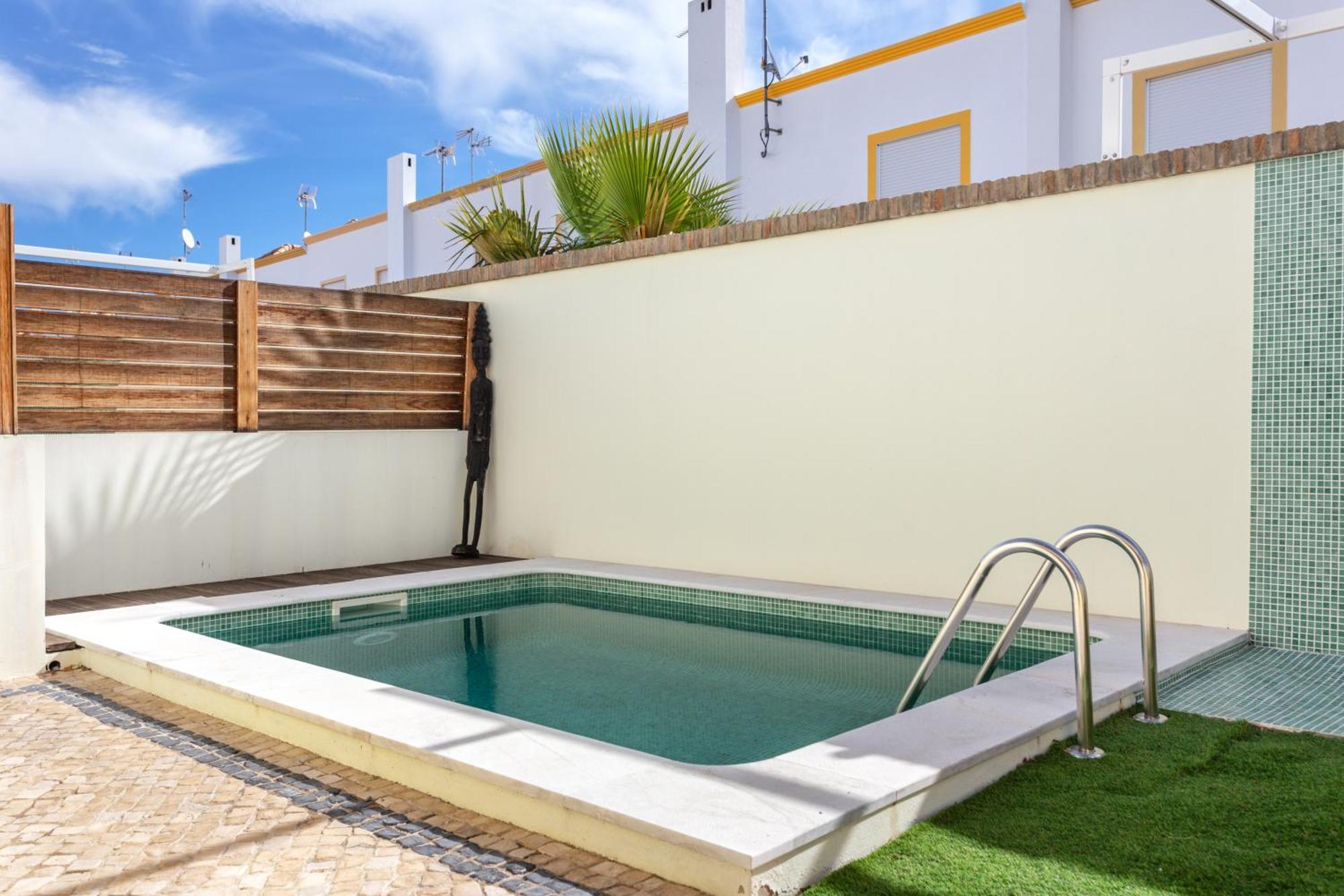 As Serenas Casa B Piscina Vila Nova de Cacela Ngoại thất bức ảnh